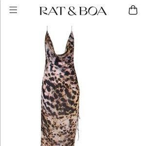 Rat and boa Valente dress (Medium)